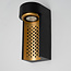 PURPL LED Væglampe Cylinder | CCT | Metalgitter Kobber