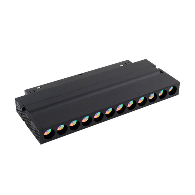 MiBoxer/Mi-Light 48V magnetisk sporbelysning | Grille Light Tilting RGB+CCT 6W Zigbee 3.0