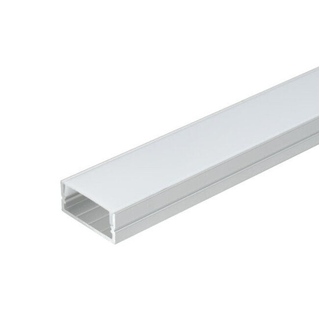 PURPL LED Strip profil Aluminium 1,5m | 23x10mm | Forsænket profil