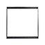 PURPL LED Panel - 60x60 - Monteringsramme Sort - Aluminium  - Click Connect