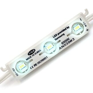 PURPL LED modul hvid 6000K kold hvid  [50 Pakke]