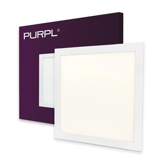 PURPL LED Panel - 30x30 - 4000K Lys Hvid - 18W - 1800 LM