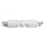 Powergear Sporbelysningssystem Roterbart stik | 4-leder | hvid