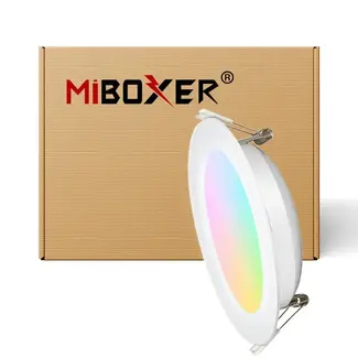 MiBoxer/Mi-Light LED Downlight - ø180mm - RGB+CCT - 12W - Rund - IP44 - FUT066