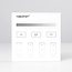 MiBoxer/Mi-Light LED vægkontrol | 4-Zone | Hvid | Batteri - 220V