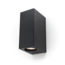 PURPL LED GU10 Up & Down Væglampe Square Sort/Hvid
