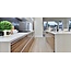 PURPL LED Strip profil Aluminium Sort 1,5m | 30x10mm | Indbygget