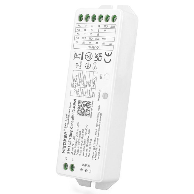 MiBoxer/Mi-Light LED Strip Controller | 8-zone | 5-i-1 | LS2