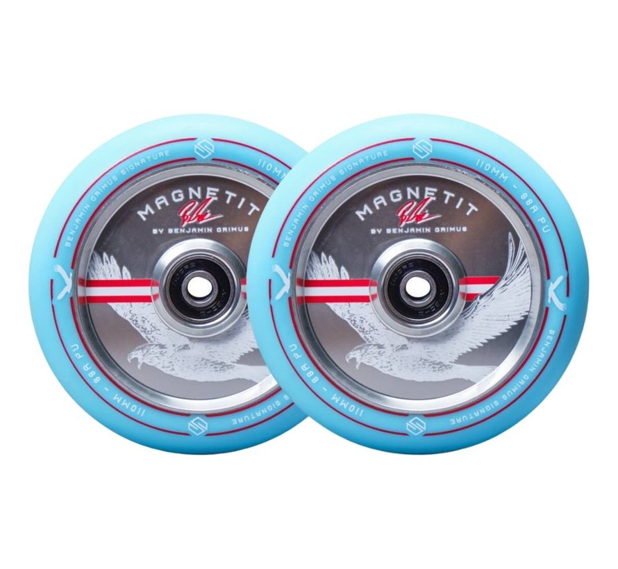 Bgseakk Magnetit Stuntstep Wielen 2-Pack