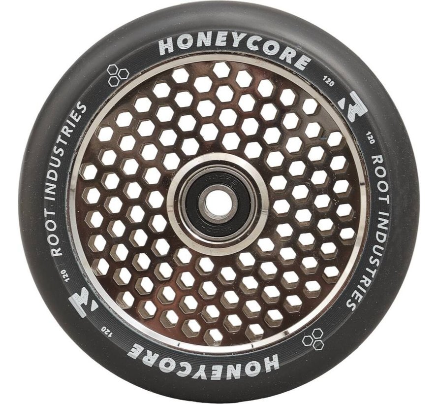 Honeycore 120mm Stuntstep Wielen Zwart