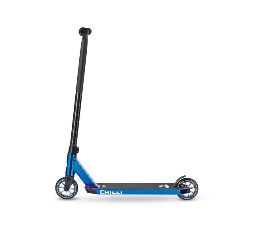 Rocky V2 Stuntstep Stuntstep Complete Blue Chrome
