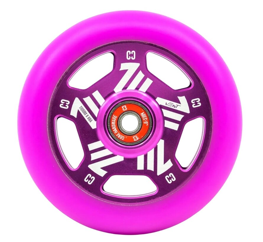 Vent Hollow Stuntstep Wiel