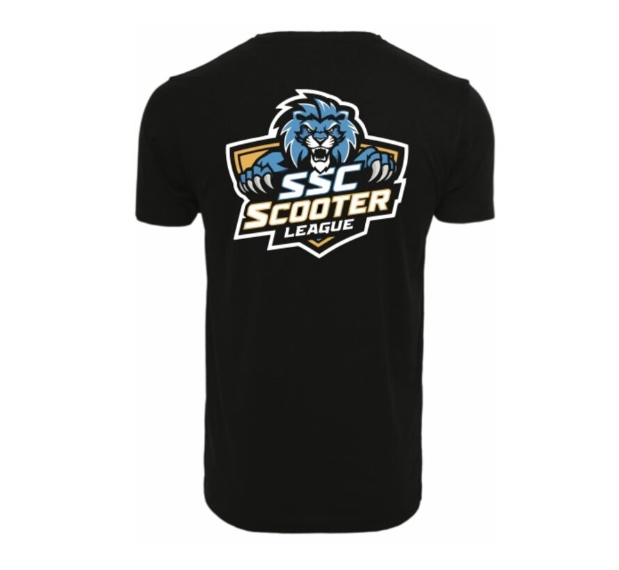 SSC Scooter League Kids T-Shirt Zwart