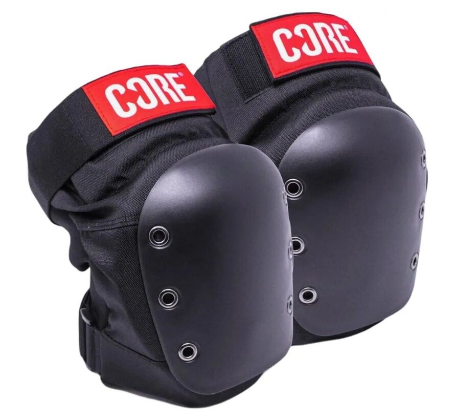 Street Knee Pads Zwart/Rood