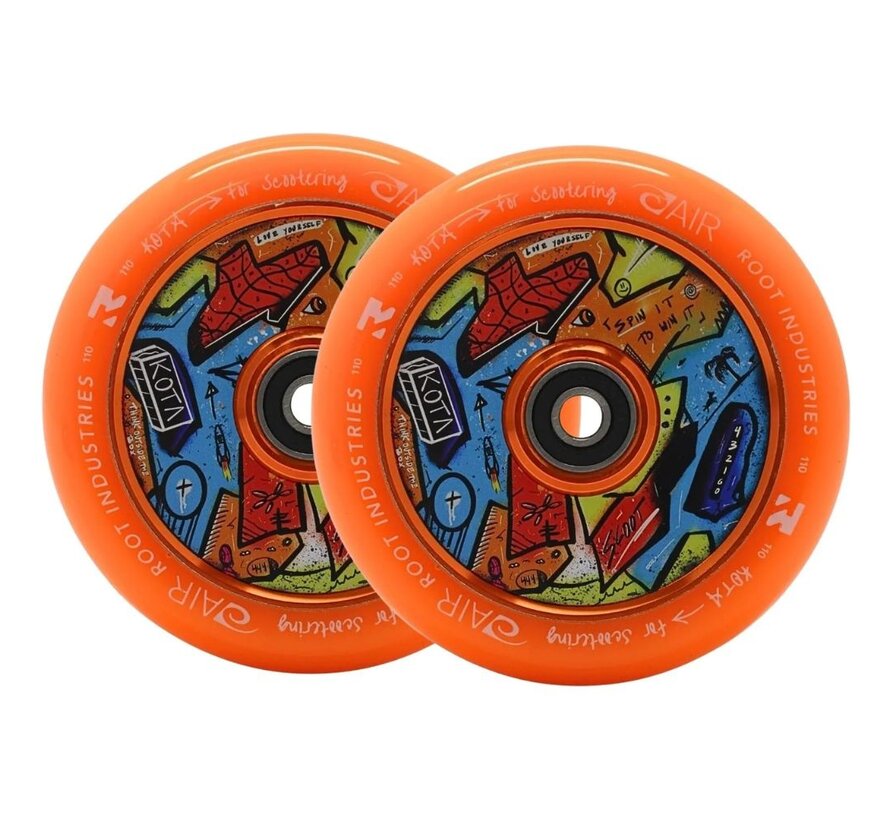 Air KOTA Stuntstep Wielen 2-Pack