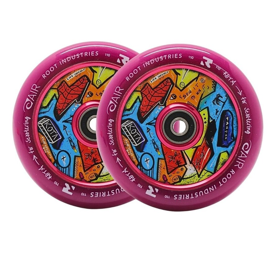 Air KOTA Stuntstep Wielen 2-Pack