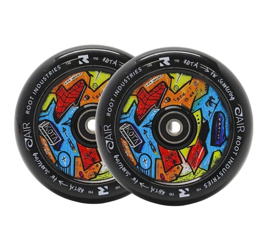 Air KOTA Stuntstep Wielen 2-Pack