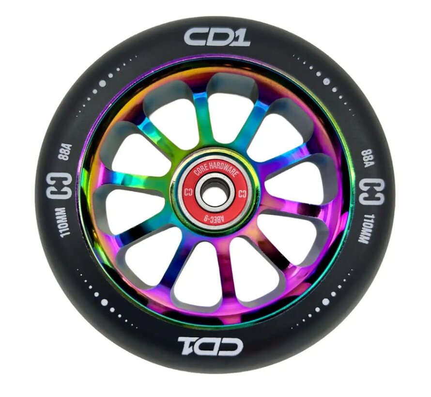 Core CD1 110mm Stuntstep Wiel 1-pack