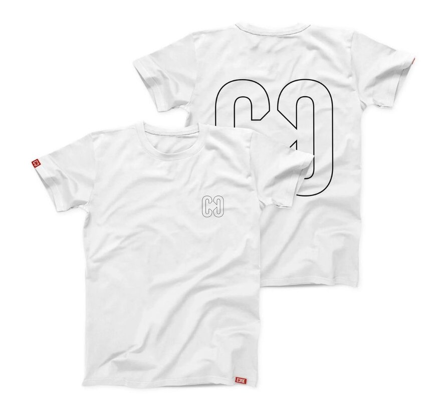 Hollow Icon Oversized T-Shirt Wit