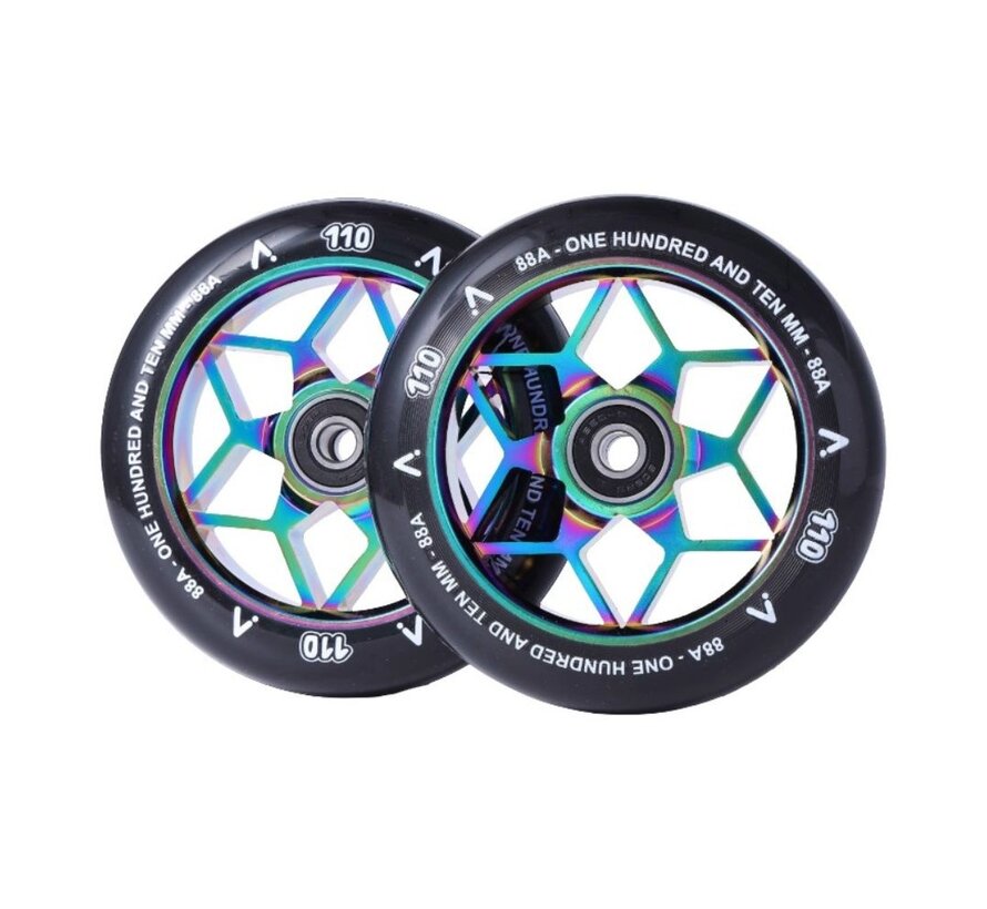 Swift 110mm Stuntstep Wielen 2-pack