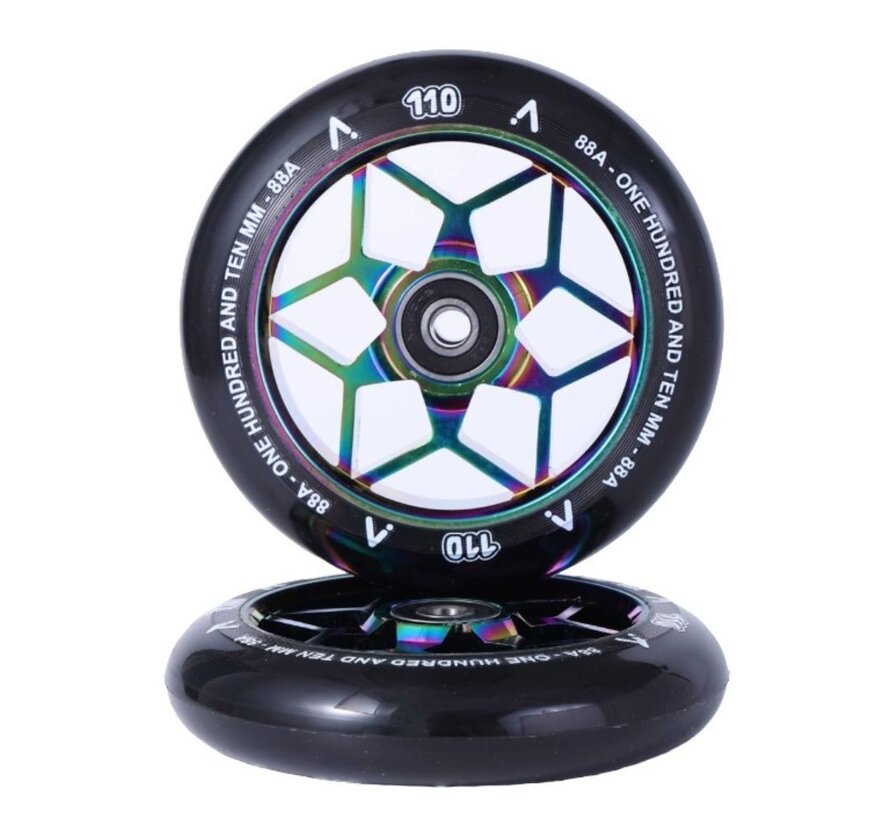 Swift 110mm Stuntstep Wielen 2-pack
