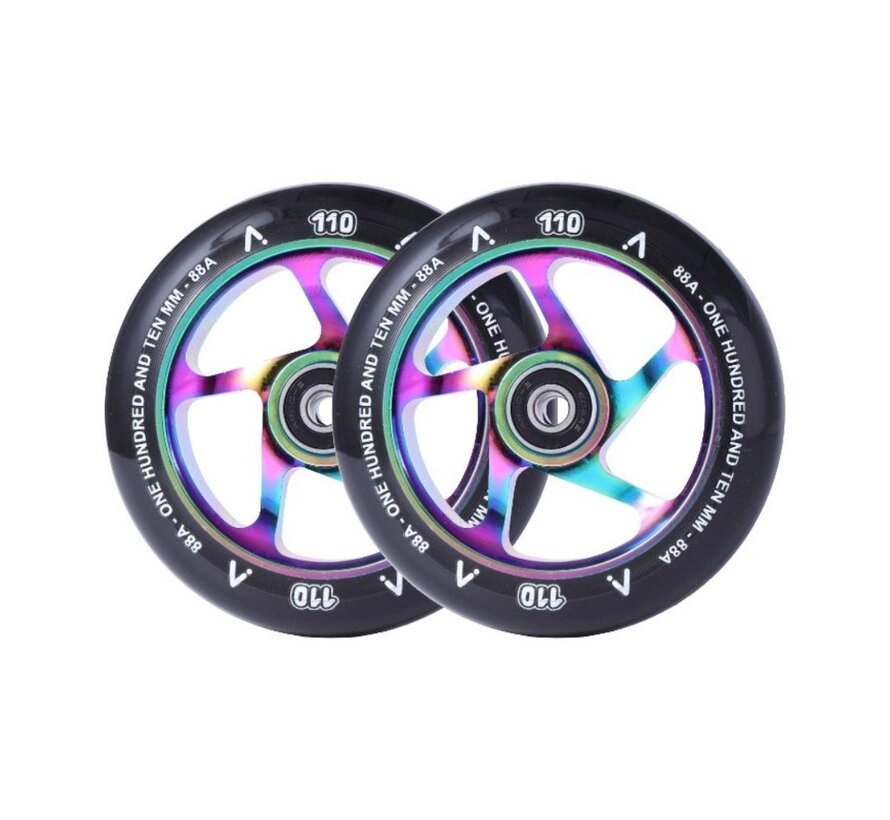 Superlight 110mm Stuntstep Wielen 2-pack