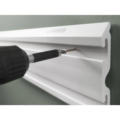 Gladiator® Kleurschroeven lichtgrijs (32st) met kruiskop aandrijving