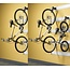 Gladiator® GarageWorks 3 Mountainbikes of Racefietsen ophangen aan de muur