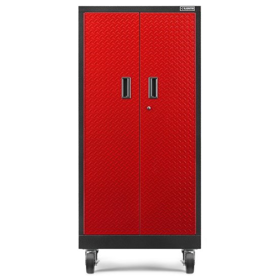 Gladiator® Mobiele Werkplaats Kast | Racing Red (168x76x46