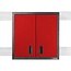 Gladiator® GarageWorks Gladiator® Stalen Garage Wandkast| 2-deurs (76x76x30,5cm)