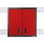 Gladiator®  Gladiator® Stalen Garage Wandkast| 2-deurs (76x76x30,5cm)