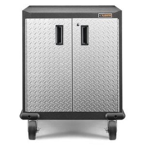 Gladiator® 2-Deurs Werkbankkast | Premier Series Silver