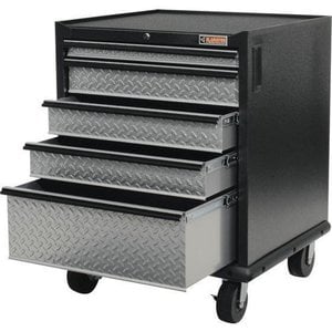 Gladiator® 5-Laden Werkbankkast | Premier Series Silver
