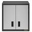 Gladiator® GarageWorks Garage Wandkast 71FD | 2-deurs (71x71x30,5cm)