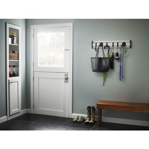 Gladiator® Kapstok GearTrack® Pack | Met 2 lepelhaken en 4 j-haken