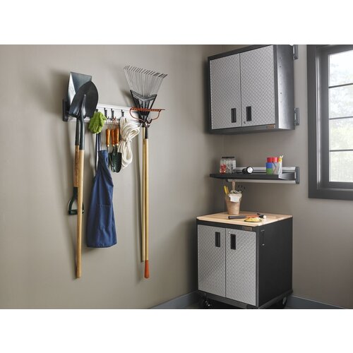 Gladiator® Kapstok GearTrack® Pack | Met 2 lepelhaken en 4 j-haken