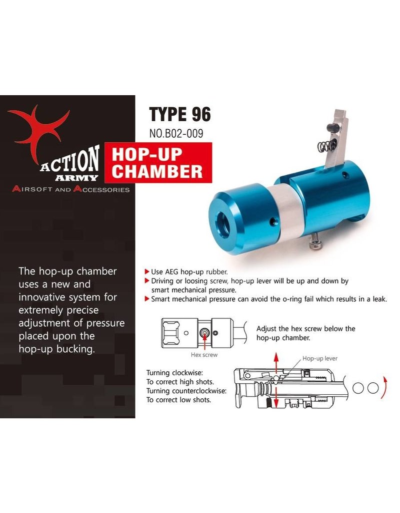 Action Army L96  Hop up chamber