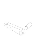 Silverback SRS Arm & Pin for FAST Hop Up Unit