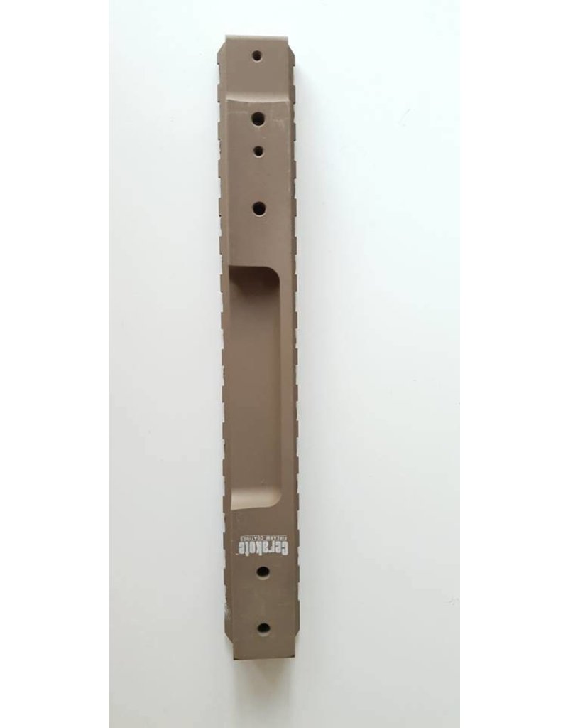 Maple Leaf VSR Rail Cerakote Dark Earh with Bubble