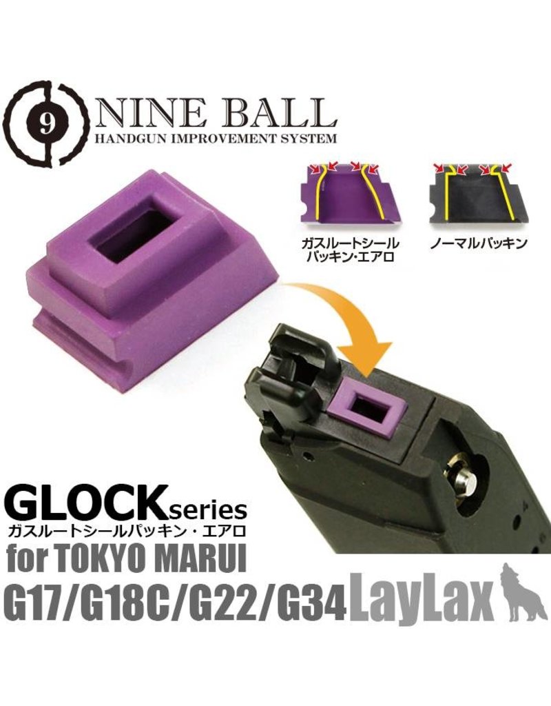 Nine Ball Glock Series Magazine Gas Route Seal Aero Packing (1 PIECE)
