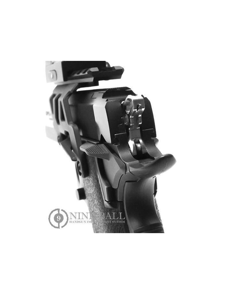 Nine Ball Hi-CAPA 5.1 / 4.3 Custom Hammer "HEXA" BK