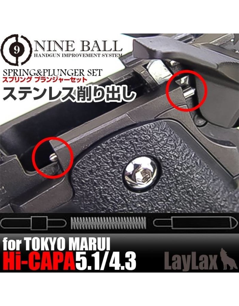 Nine Ball Hi-CAPA 5.1 Spring Plunger Set