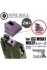 Nine Ball TM-MK23/M9A1/M92F Series Gas Route Packing Aero 2pcs