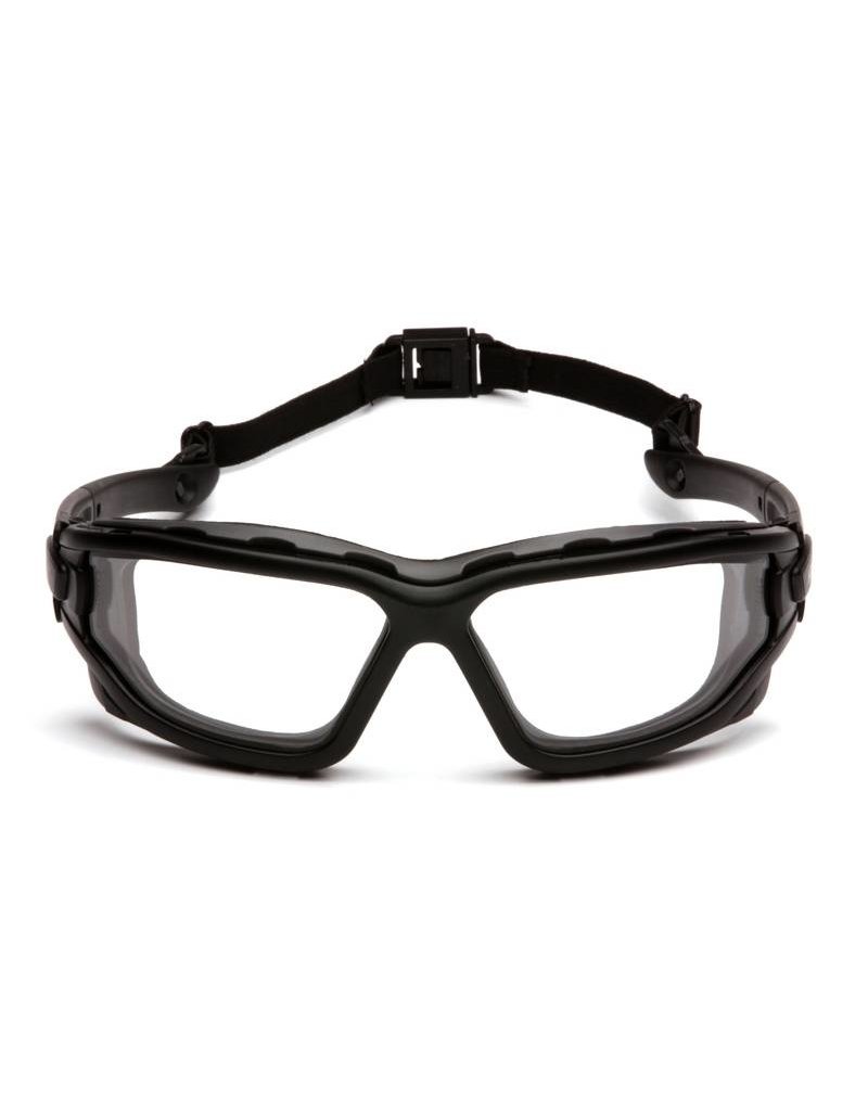 Pyramex I-Force CLEAR Goggle Dual Anti-Fog Lens (Class 3)