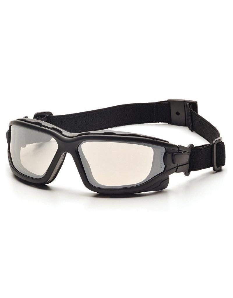Pyramex I-Force INDOOR/OUTDOOR MIRROR Goggle Dual Anti-Fog Lens (Class 3)