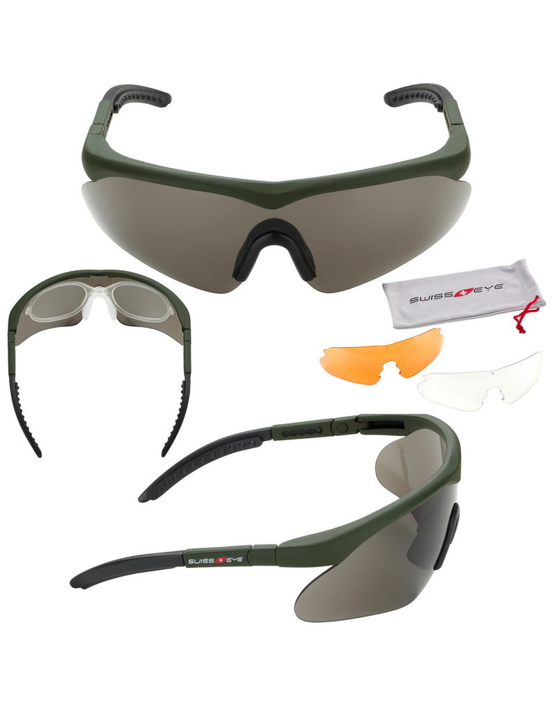 SwissEye Raptor Glasses (Green)