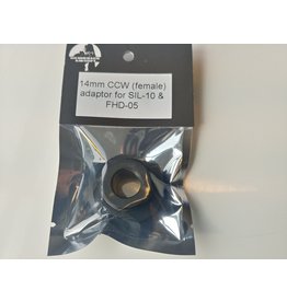 Silverback 14mm CCW (female) adapter for SIL-10 and FHD-05