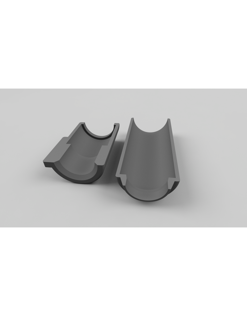 Airsoftphilosopher Flat VSR Bucking 60º (GREY)+ Concave Nub