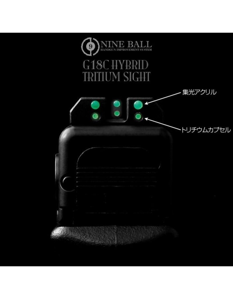 Nine Ball G18C/G19 HYBRID TRITIUM SIGHT