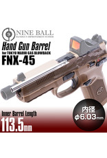 Nine Ball Gas Blowback TM FNX-45 HANDGUN BARREL 113.5mm